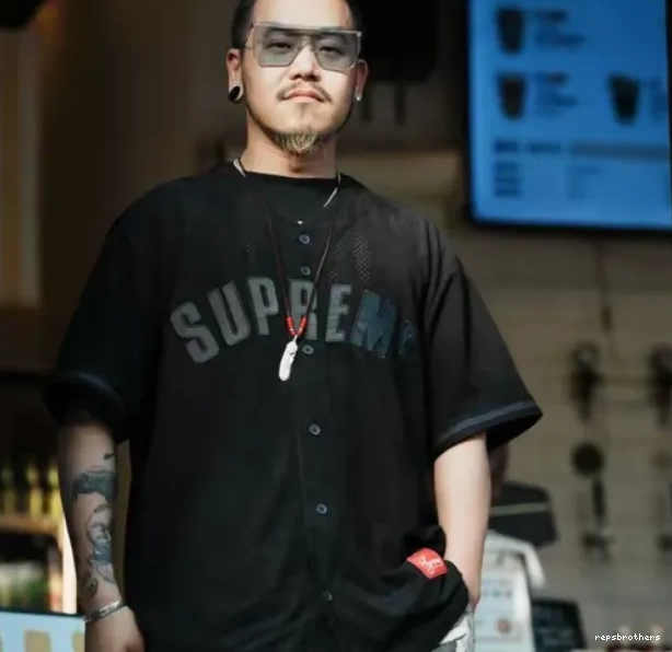 24SS short sleeved BASEBALL baseball suede MESH mesh JERSEY ULTRASUDE 0513